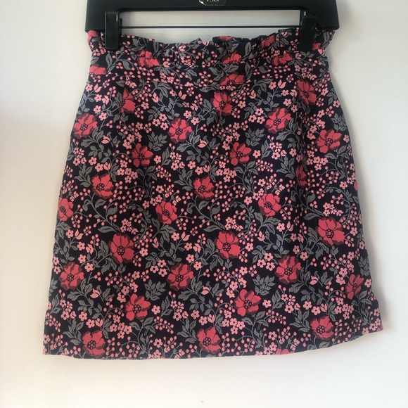 Topshop Poppy Jacquard Mini Skirt UK8/US 4 - Picture 3 of 4